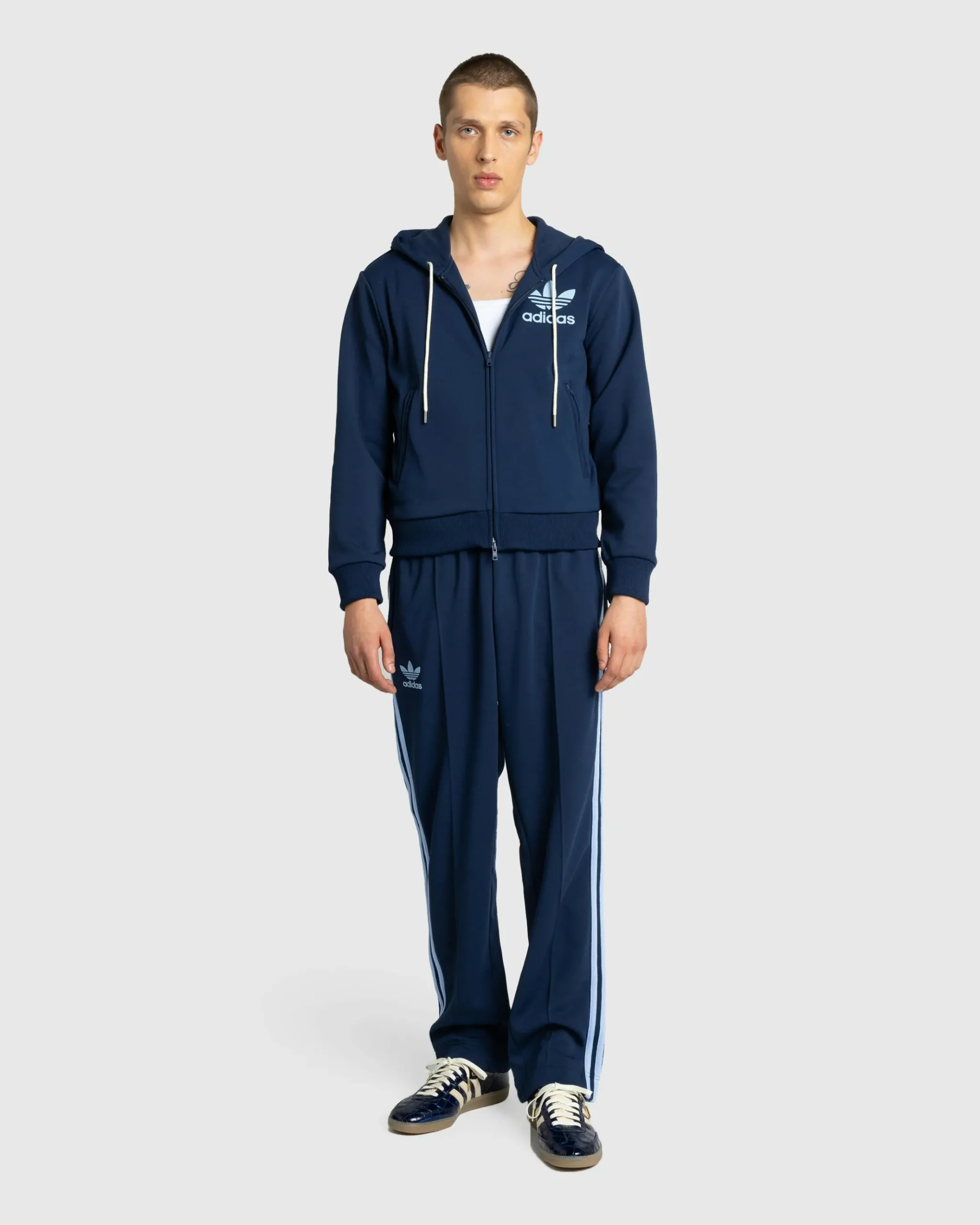 Cheap adidas Wales Bonner TRACK HOODIE conavy