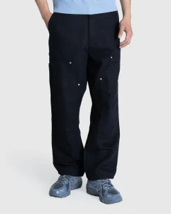 Store Carhartt WIP Walter Double Knee Pant black/rinsed