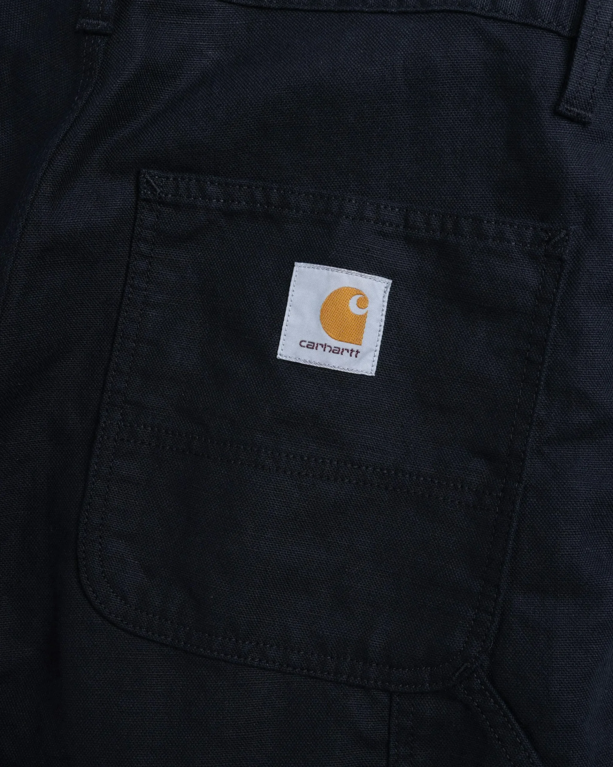 Store Carhartt WIP Walter Double Knee Pant black/rinsed