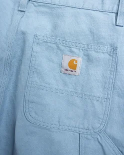 New Carhartt WIP Walter Double Knee Pant Misty Sky/Rinsed mistysky/rinsed