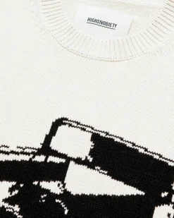 Cheap Highsnobiety Wassily Knit Sweater beige
