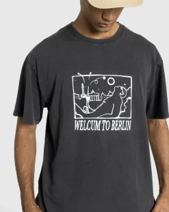 Cheap Carne Bollente Welcum to Berlin T-Shirt black