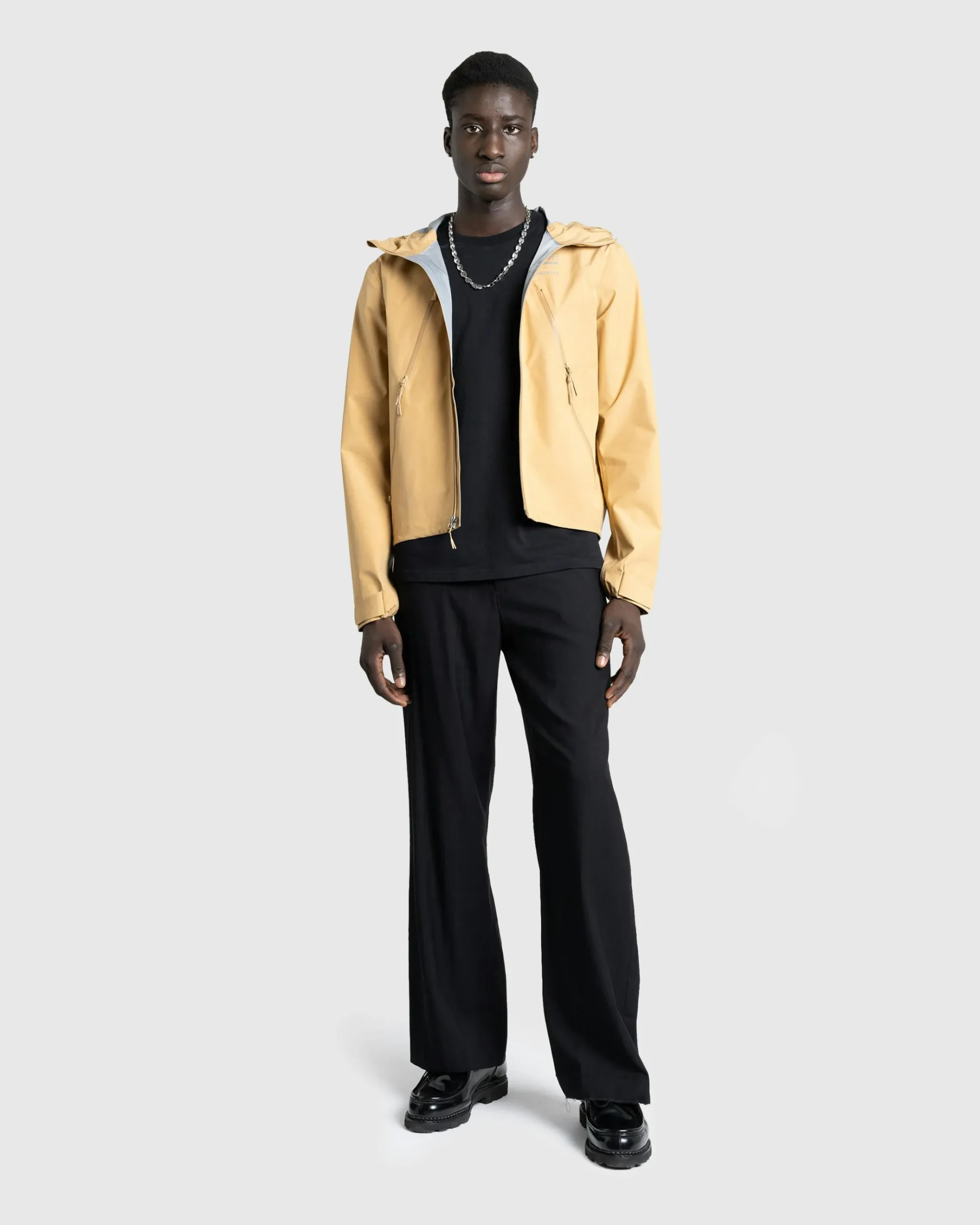 Shop MM6 Maison Margiela Windbreaker Iced Coffee icedcoffee