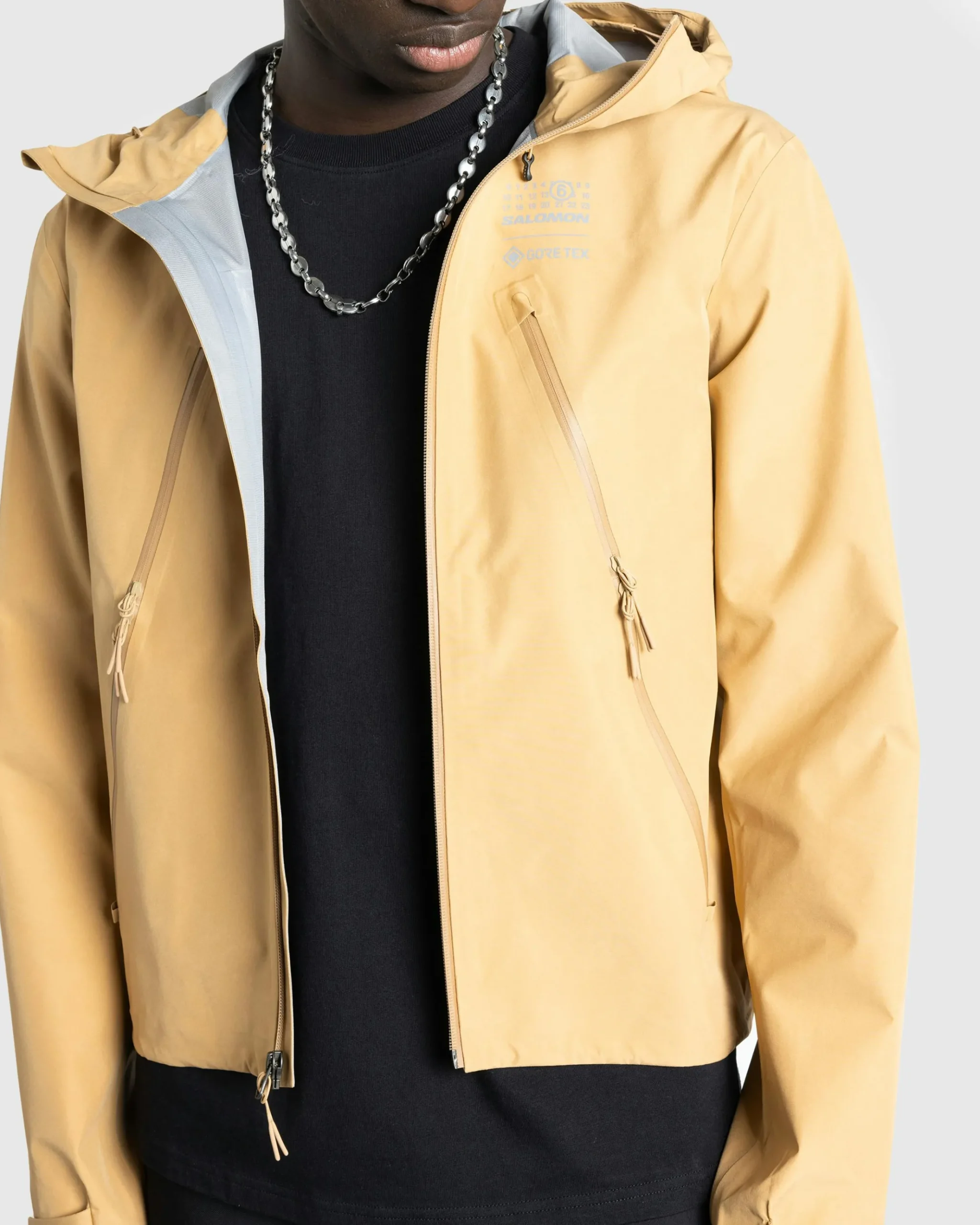 Shop MM6 Maison Margiela Windbreaker Iced Coffee icedcoffee