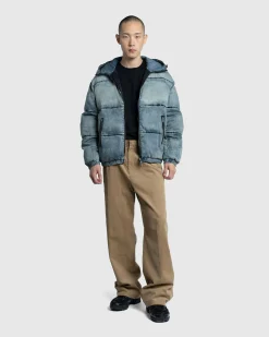 Shop Diesel W-Mons Jacket Denim blue