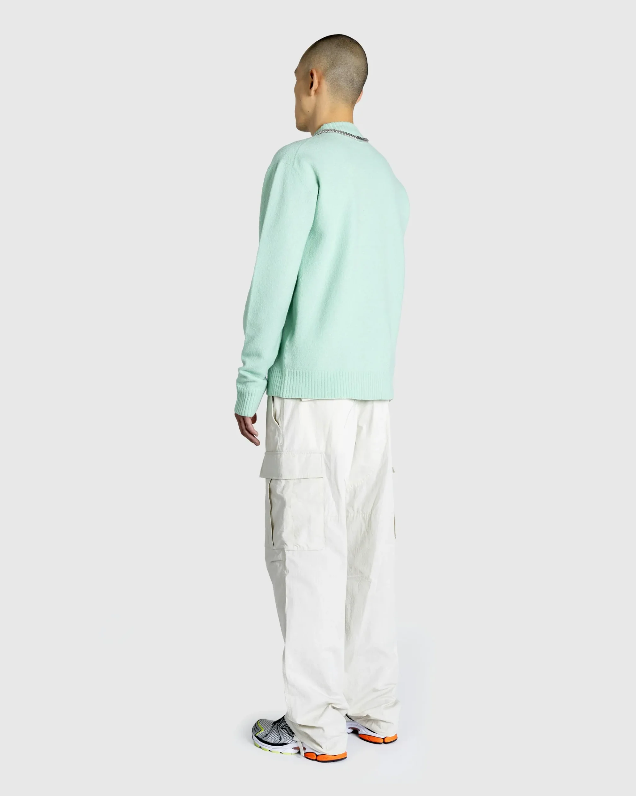 Discount Jil Sander Wool Crewneck Sweater apple