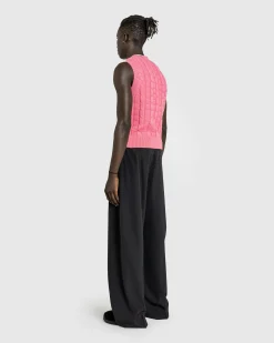 Cheap Acne Studios Wool Trousers black