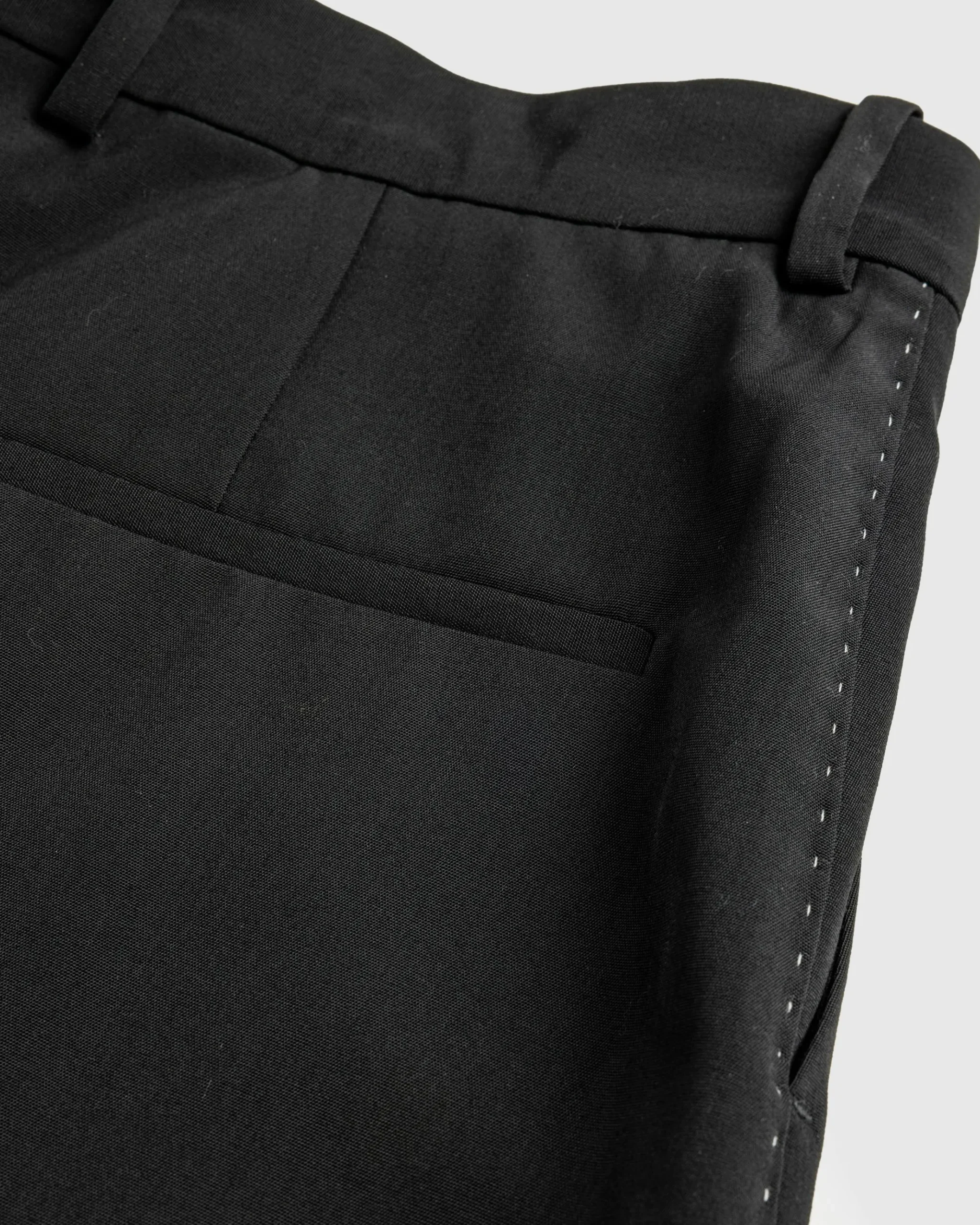 Cheap Acne Studios Wool Trousers black