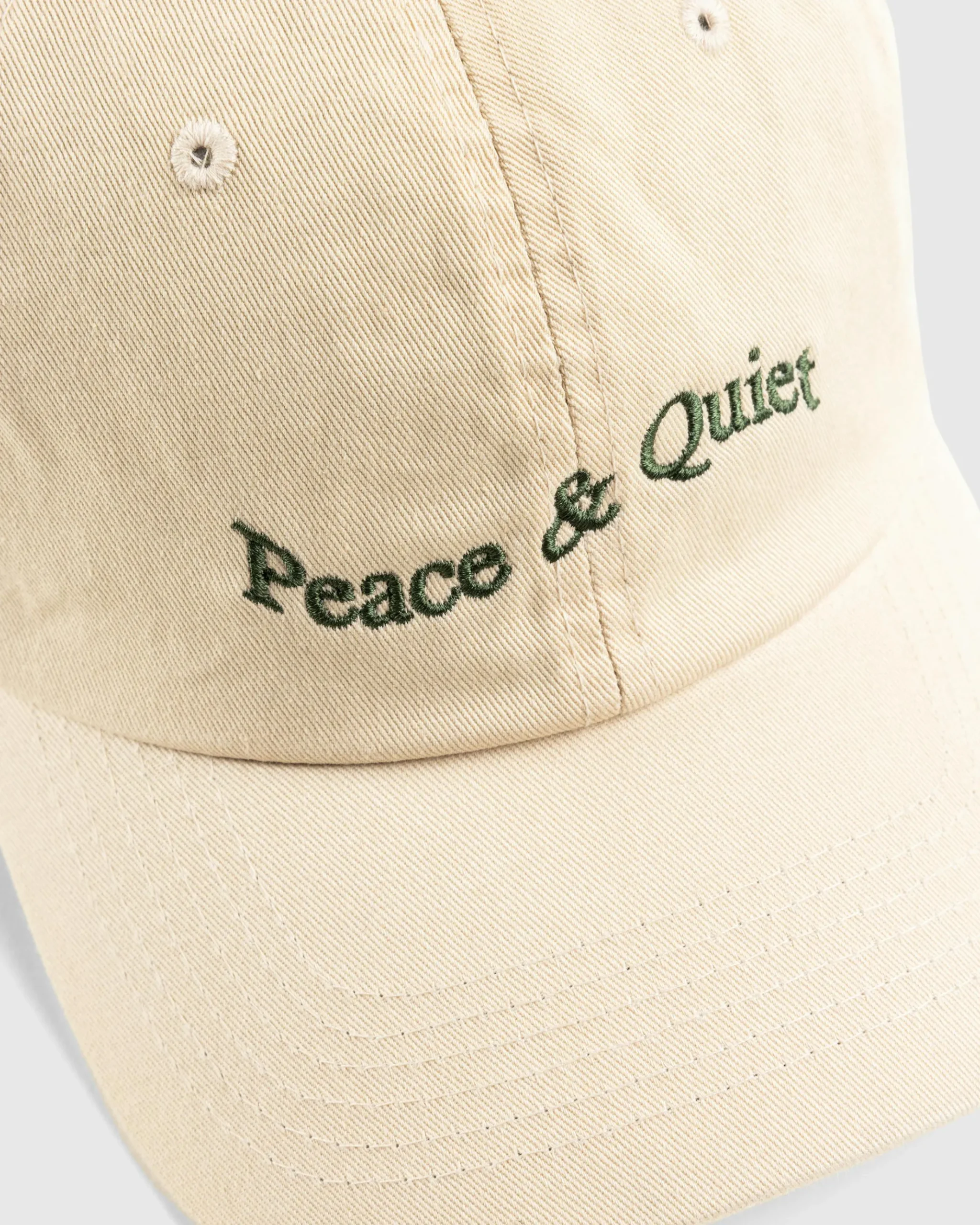 Online Museum of Peace & Quiet Wordmark Dad Hat bone