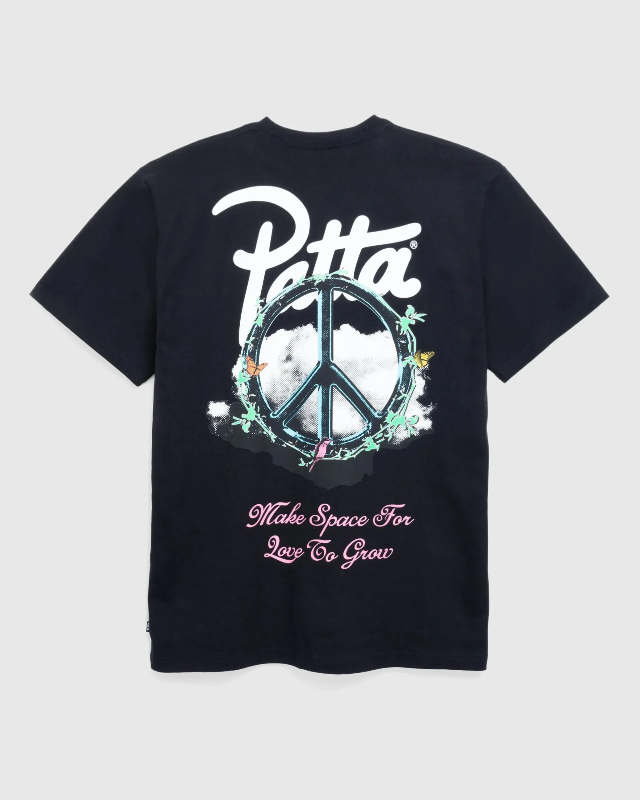 Cheap Patta Xerox Peace T-Shirt Black black(SoldOut)