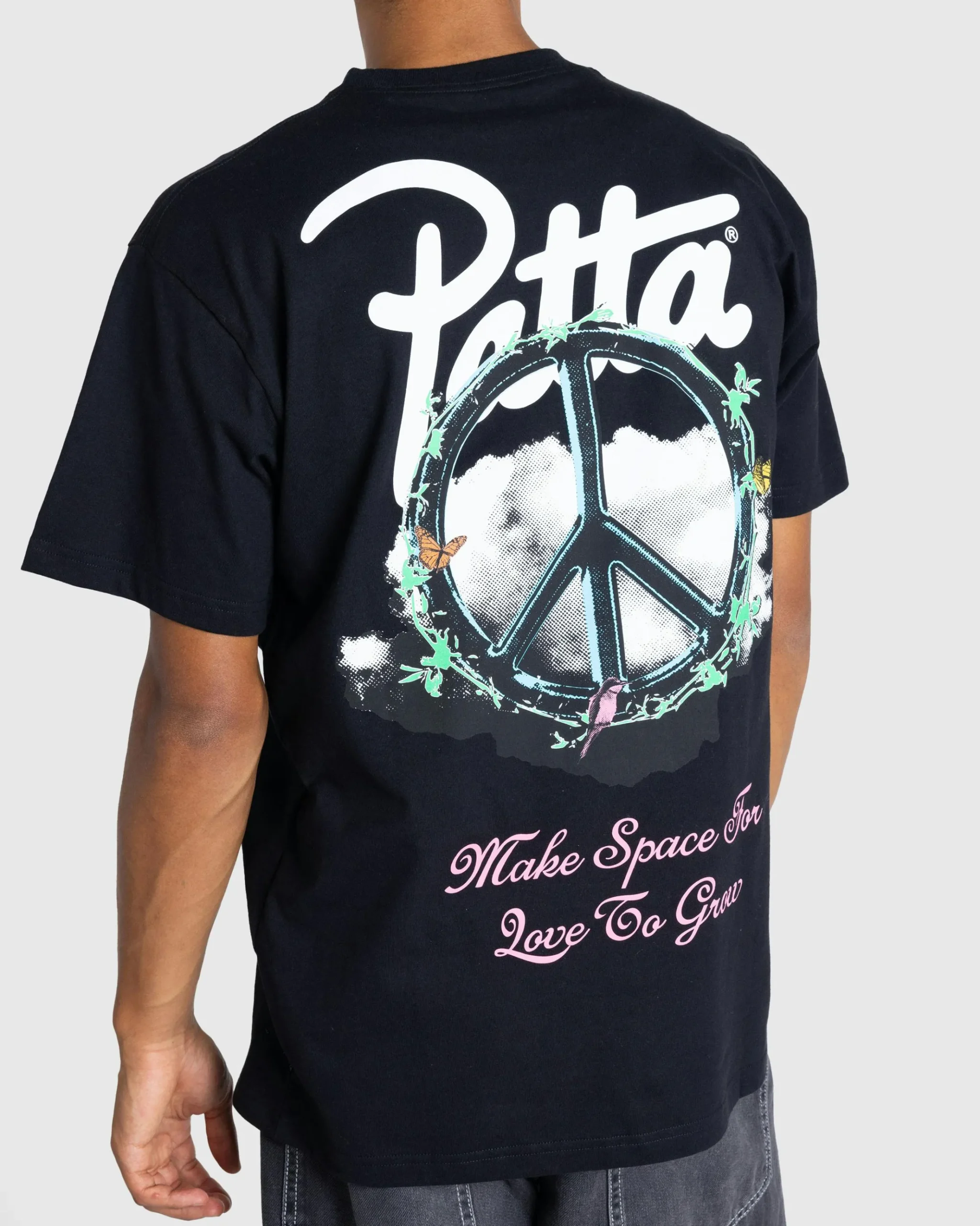 Cheap Patta Xerox Peace T-Shirt Black black(SoldOut)