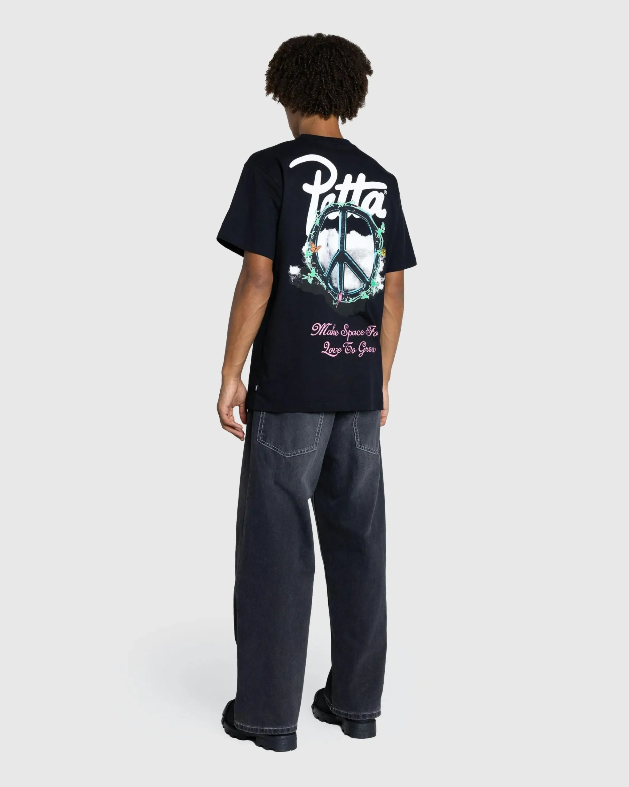 Cheap Patta Xerox Peace T-Shirt Black black(SoldOut)