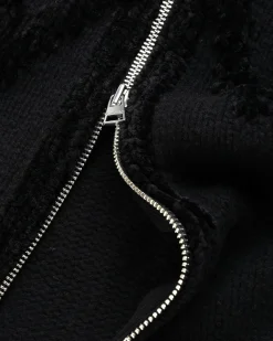 Store J.W. Anderson Zip Anchor Logo Hoodie black